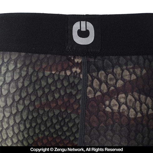 Grips Athletics-"Snake Camo" Grappling Tights-4